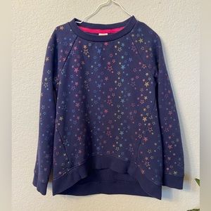 Gymboree Neon Stars sweatshirt Girls Size 7-8 medium
